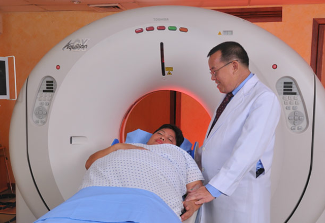 Acquisition of A 128 Slice Toshiba Aquilion CT Scan